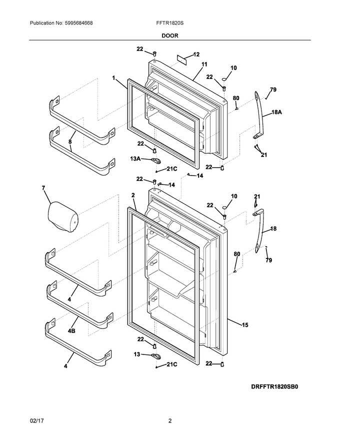 Diagram for FFTR1820SW4A