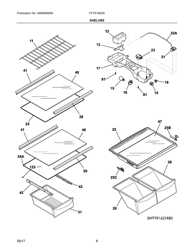 Diagram for FFTR1820SW4A