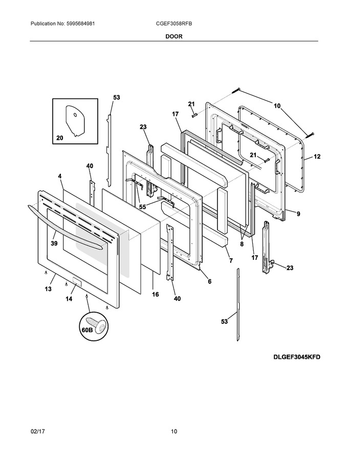 Diagram for CGEF3058RFB