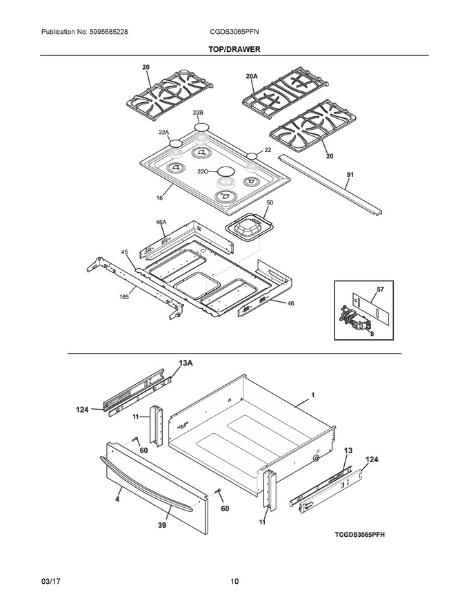 Diagram for CGDS3065PFN