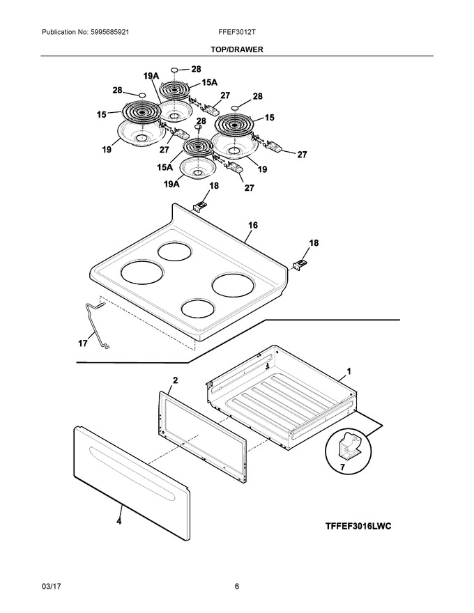 Diagram for FFEF3012TWA