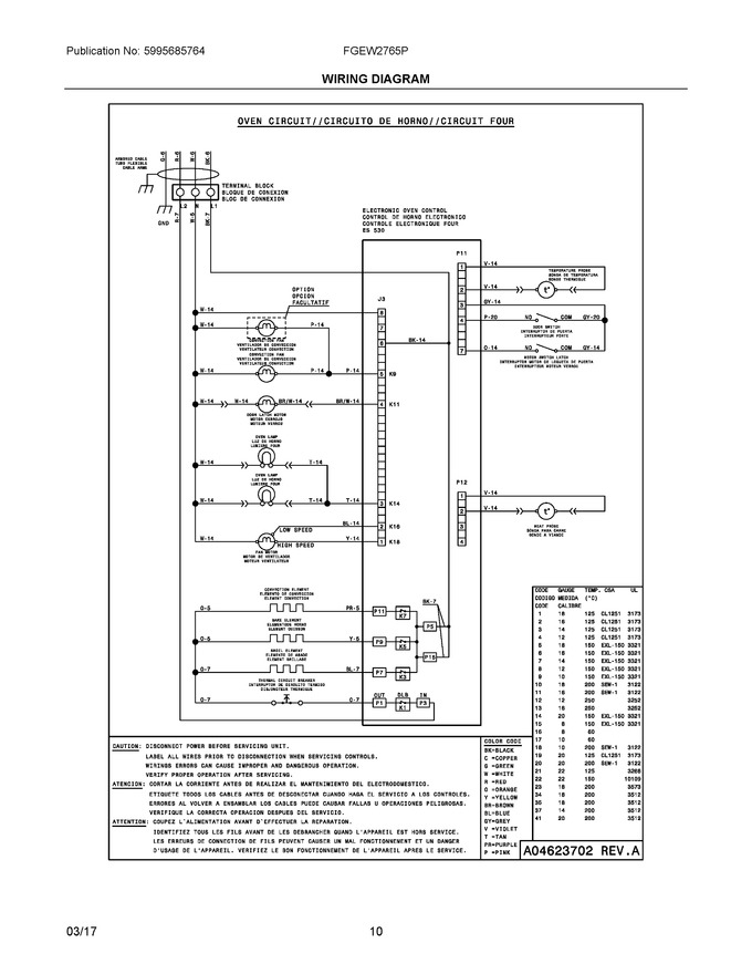 Diagram for FGEW2765PWE