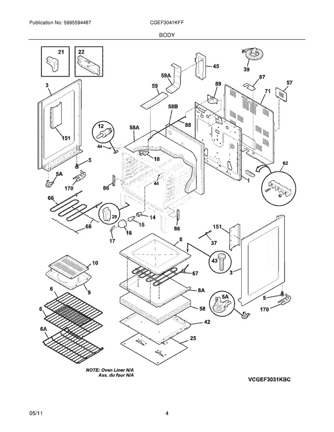 Diagram for CGEF3041KFF