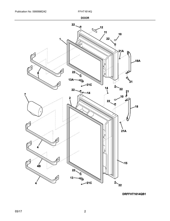 Diagram for FFHT1614QB6