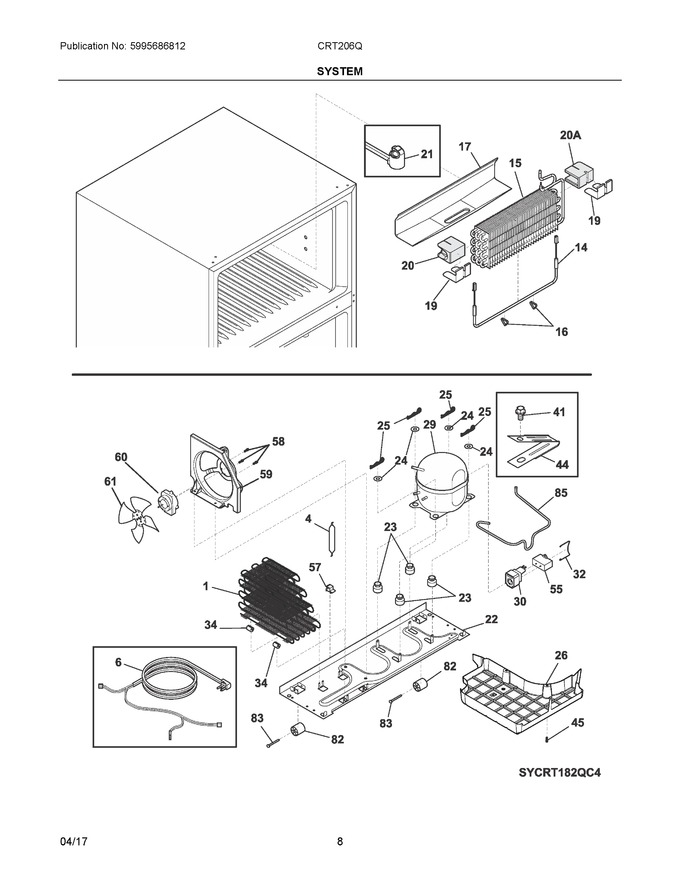 Diagram for CRT206QW7A