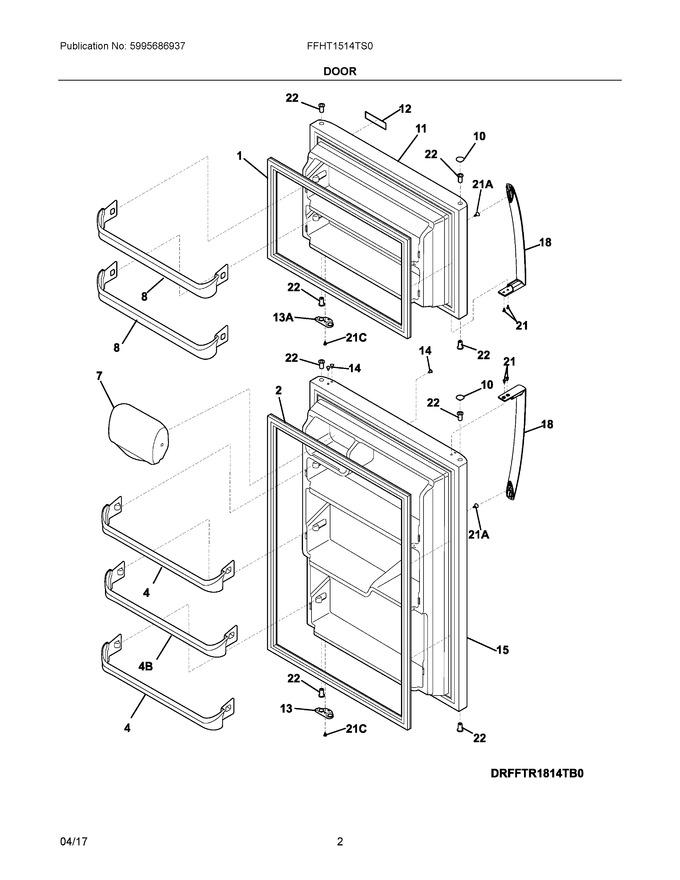 Diagram for FFHT1514TS0