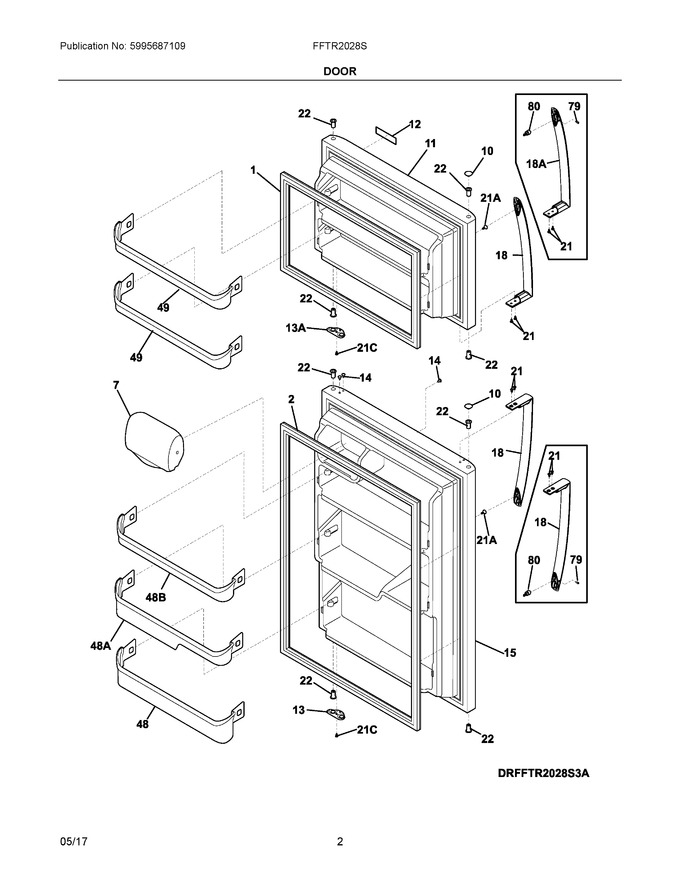 Diagram for FFTR2028SE3A