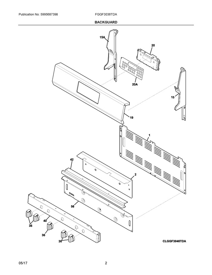 Diagram for FGGF3036TDA