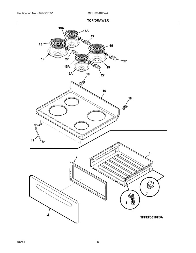 Diagram for CFEF3016TWA