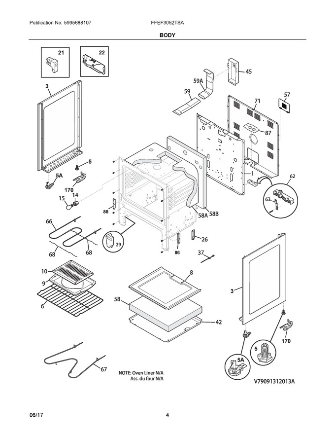 Diagram for FFEF3052TSA