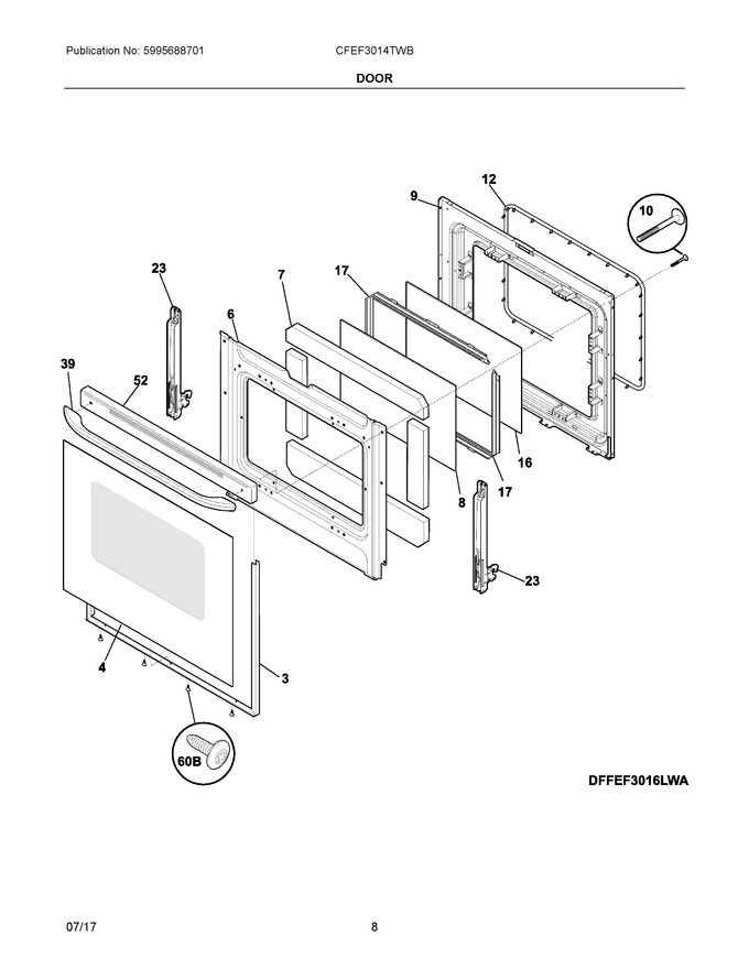 Diagram for CFEF3014TWB