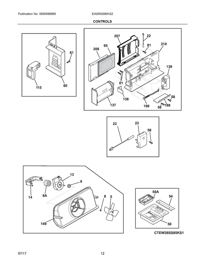 Diagram for EW26SS85KS2