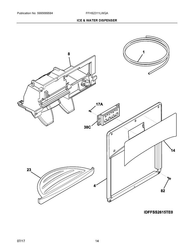 Diagram for FFHS2311LWQA