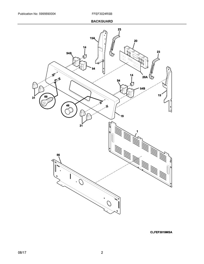 Diagram for FFEF3024RSB