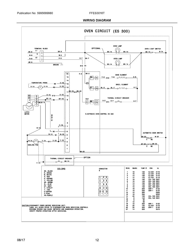 Diagram for FFES3016TBA