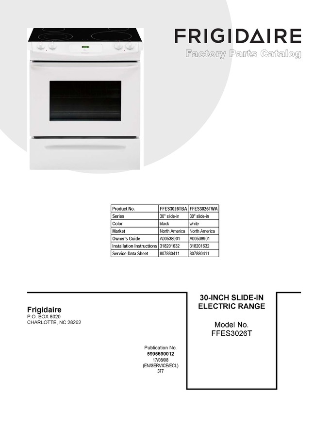 Diagram for FFES3026TBA