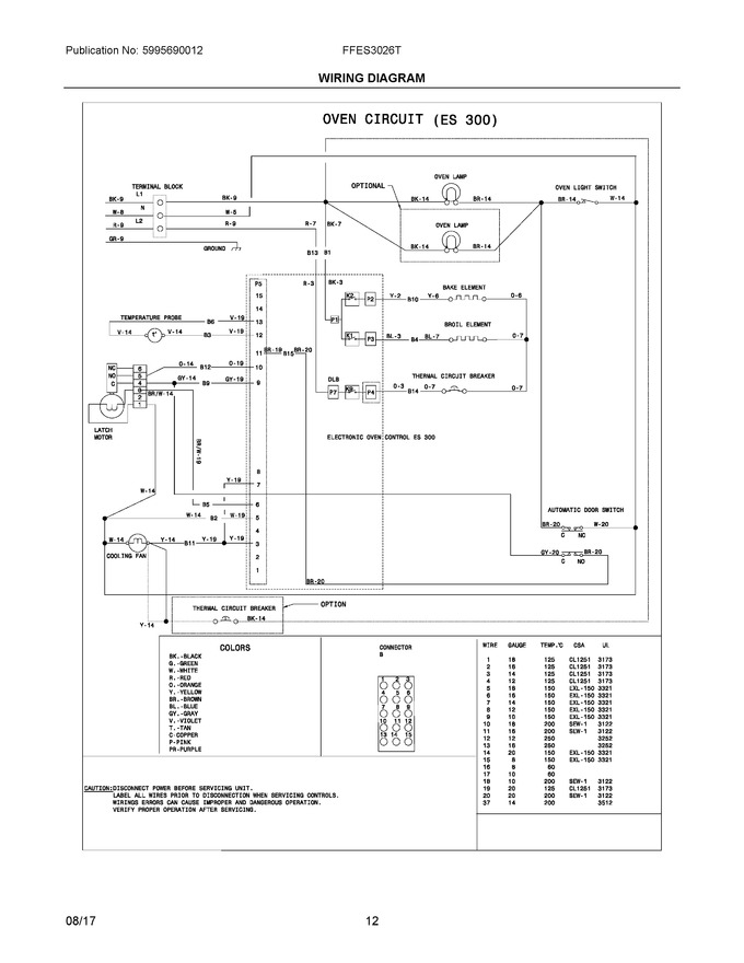 Diagram for FFES3026TBA