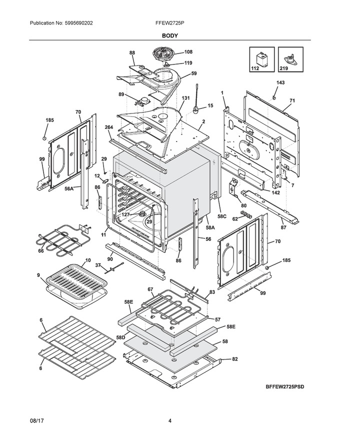 Diagram for FFEW2725PWE