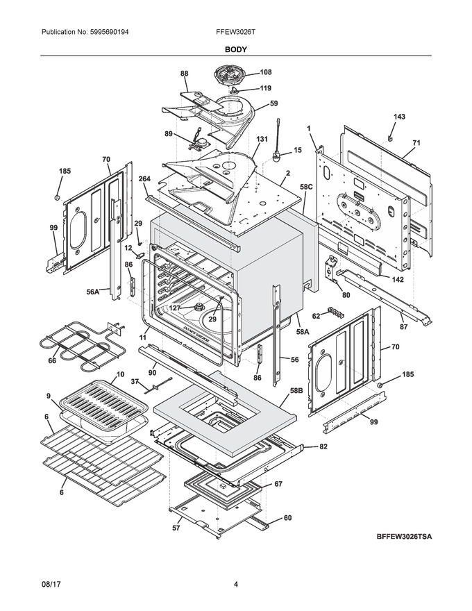 Diagram for FFEW3026TBA