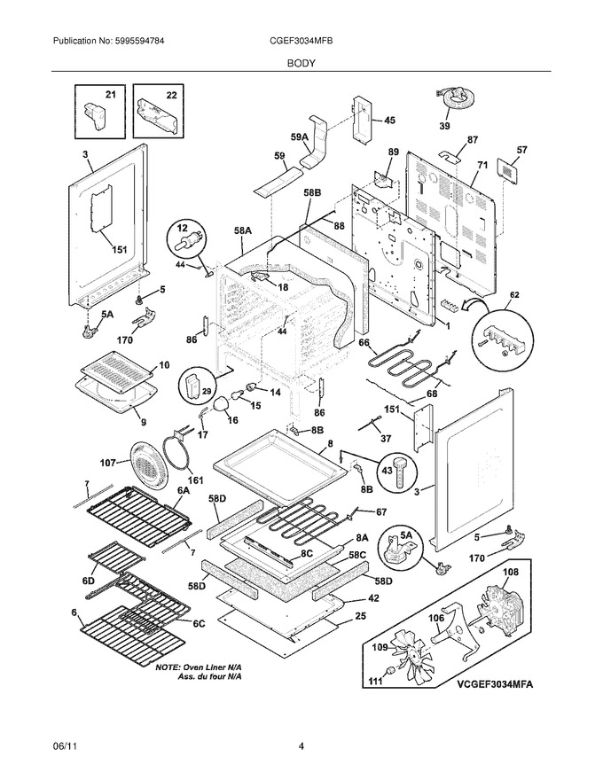 Diagram for CGEF3034MFB