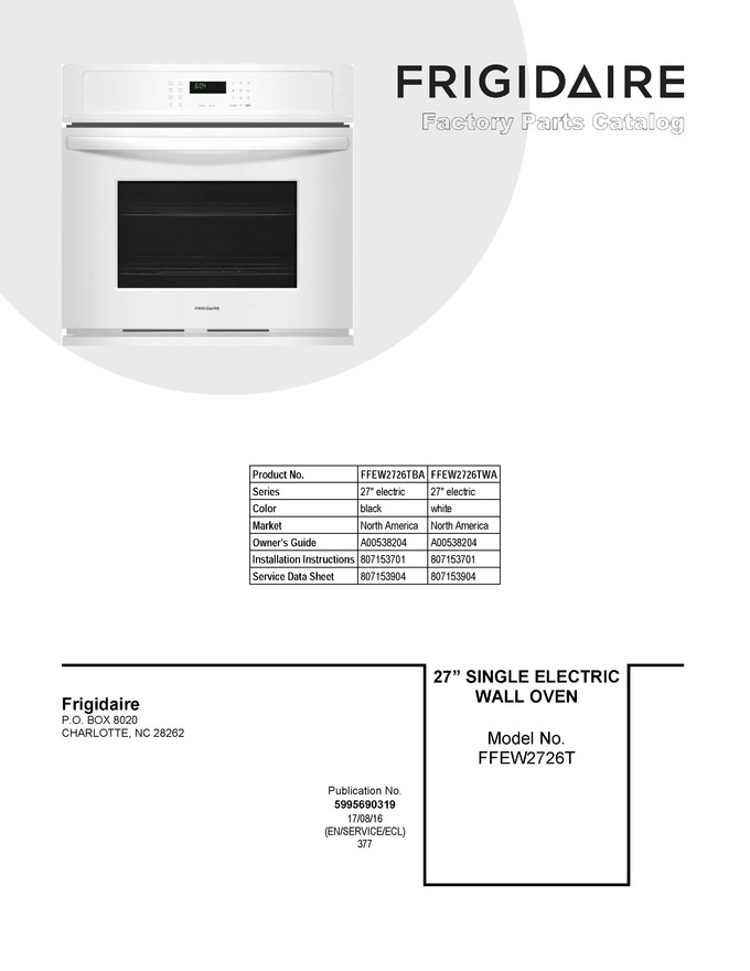 Diagram for FFEW2726TBA