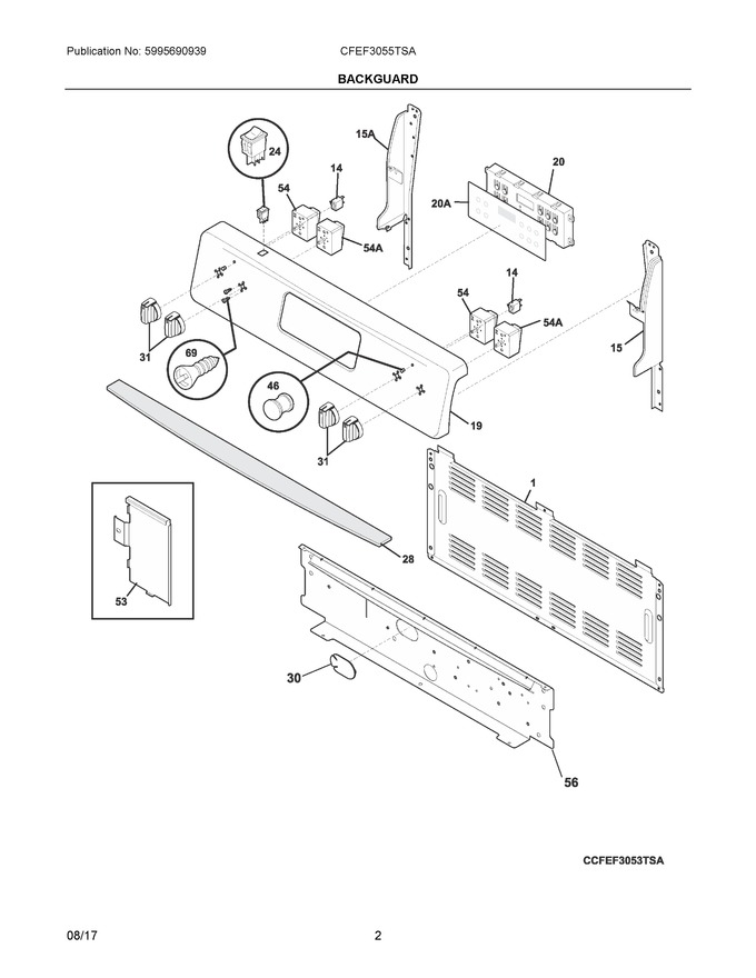 Diagram for CFEF3055TSA