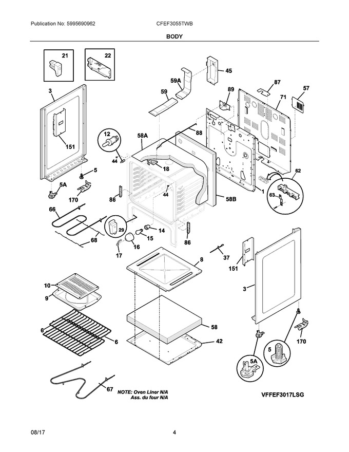 Diagram for CFEF3055TWB