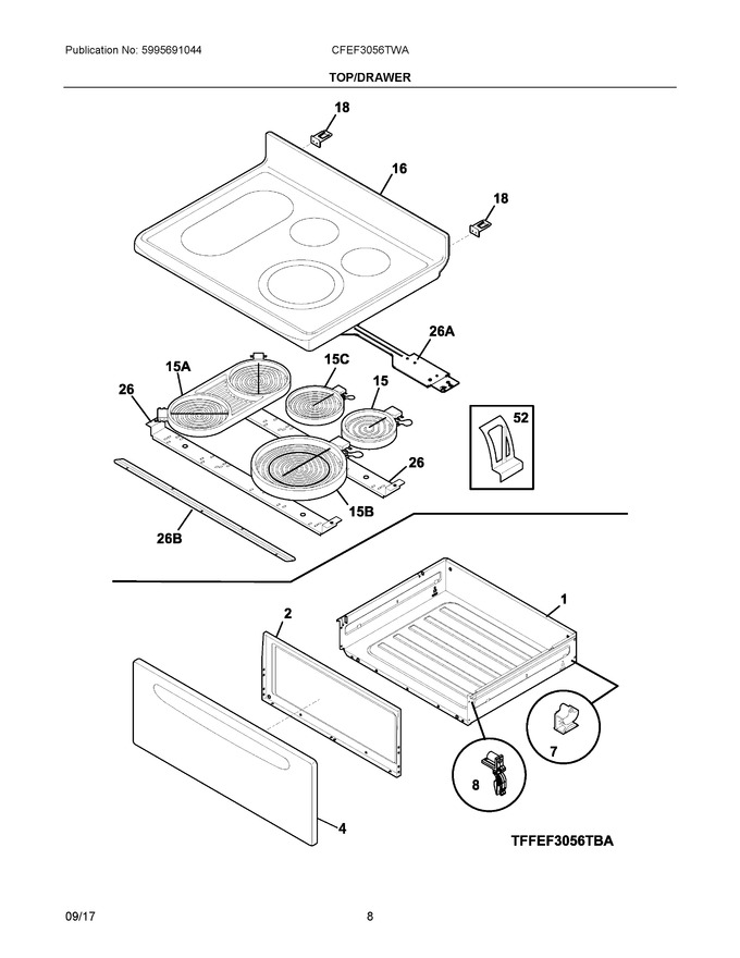 Diagram for CFEF3056TWA