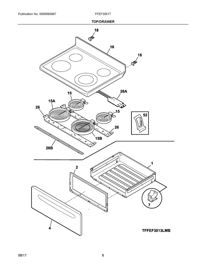 Diagram for FFEF3051TWA