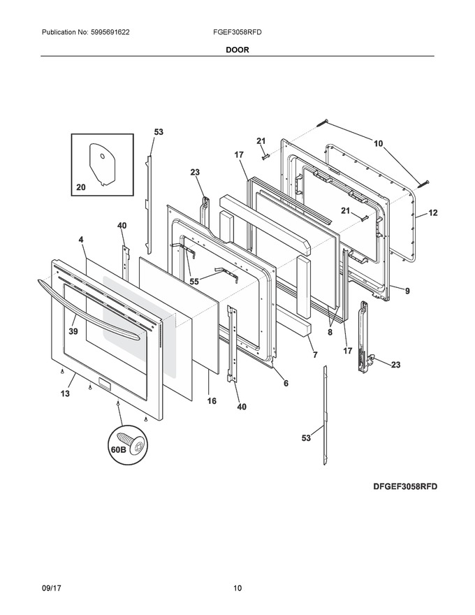 Diagram for FGEF3058RFD