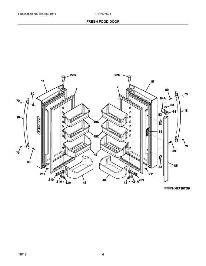 Diagram for FFHN2750TD1