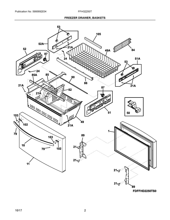 Diagram for FFHG2250TD1