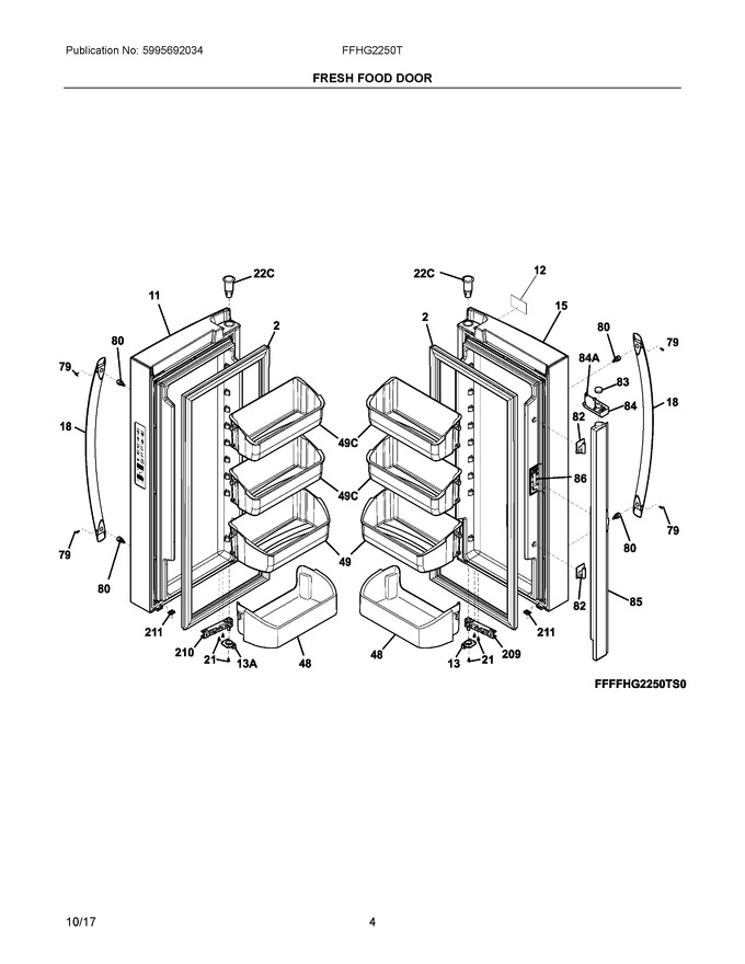 Diagram for FFHG2250TD1