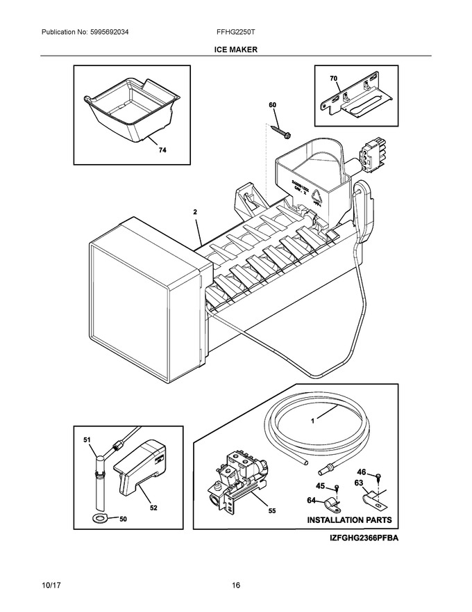 Diagram for FFHG2250TD1