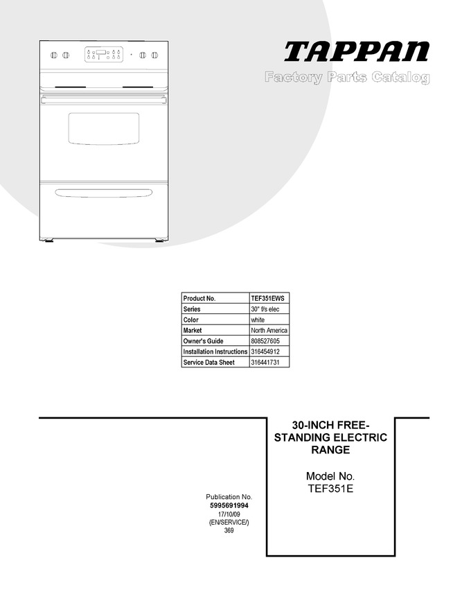 Diagram for TEF351EWS