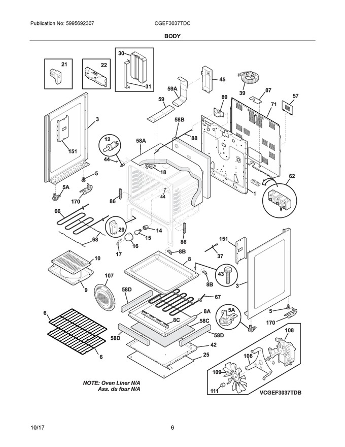 Diagram for CGEF3037TDC