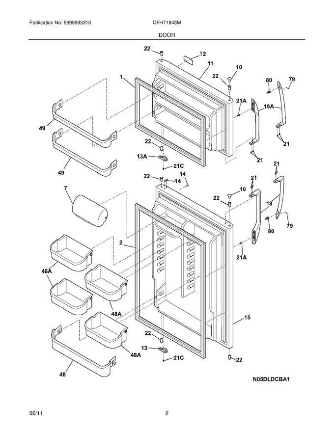 Diagram for DFHT1843MW3