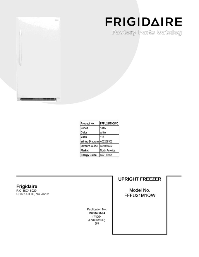 Diagram for FFFU21M1QWC