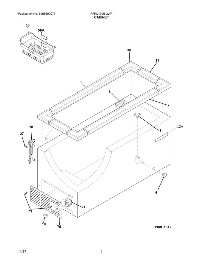 Diagram for FFFC16M5QWF