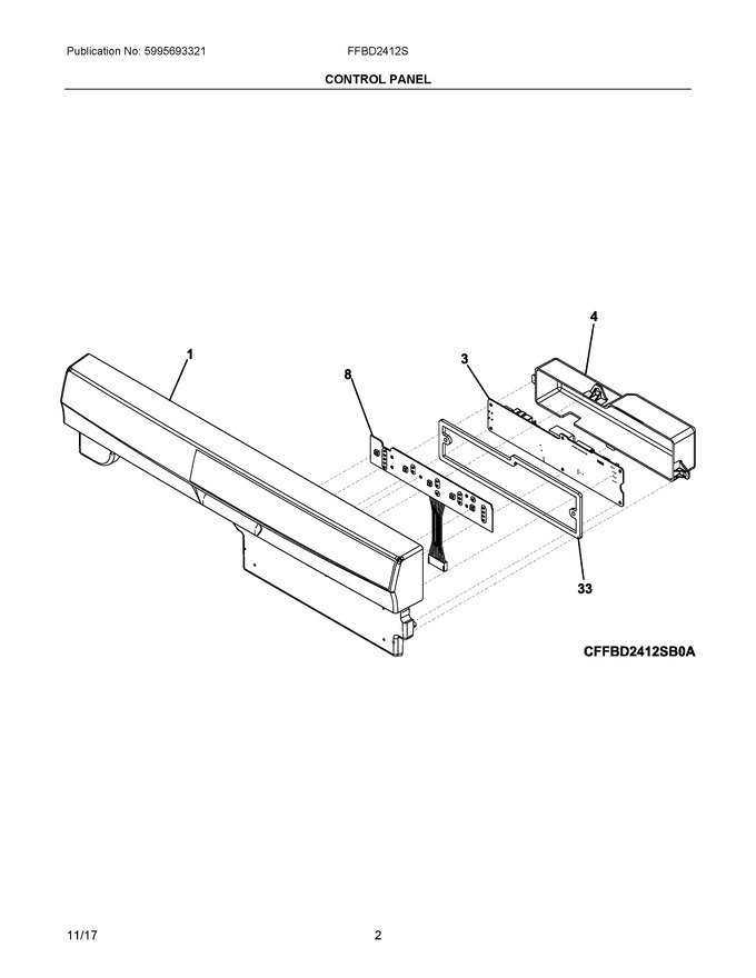 Diagram for FFBD2412SS2A