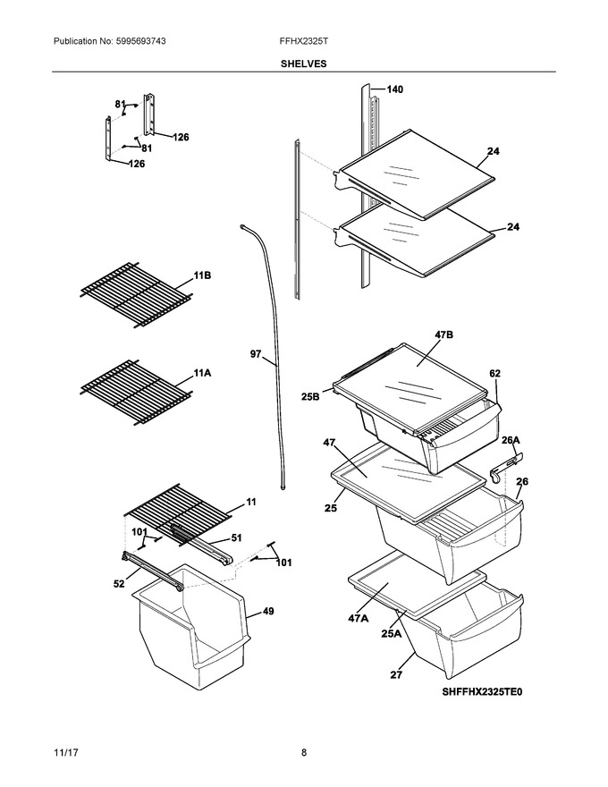 Diagram for FFHX2325TM0