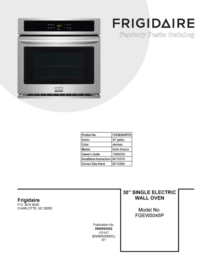 Diagram for FGEW3045PFD