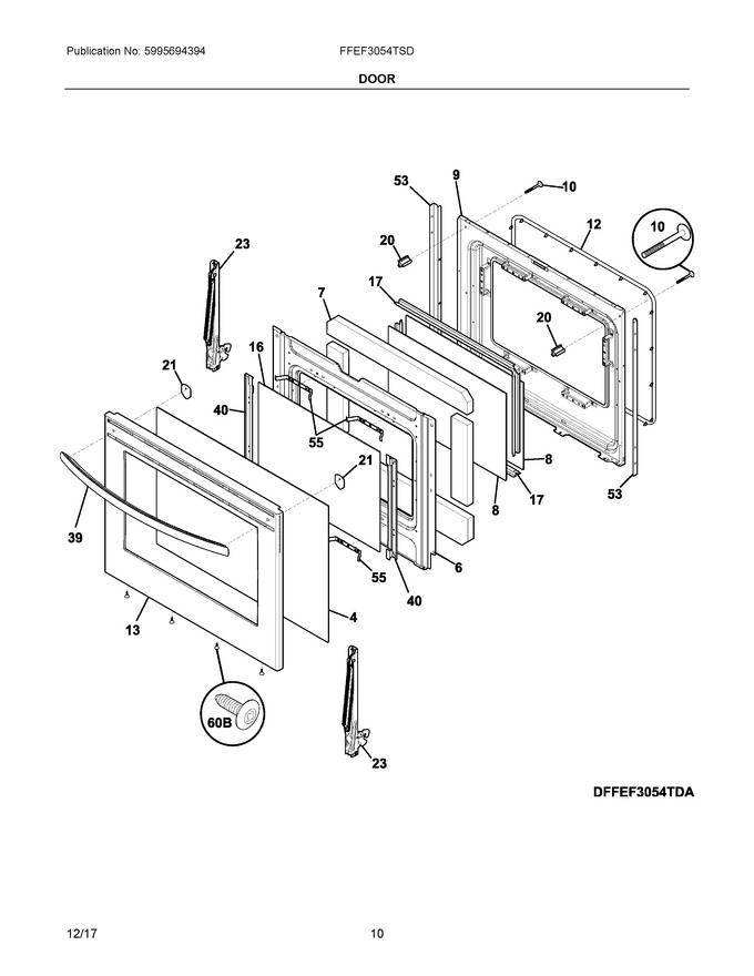 Diagram for FFEF3054TSD