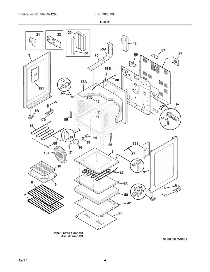 Diagram for FFEF3056TSD