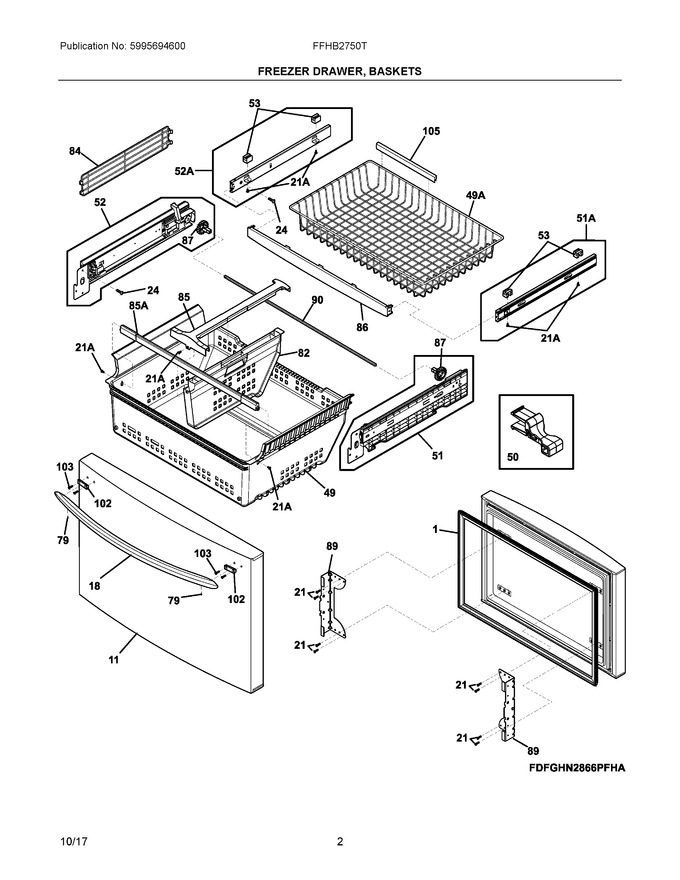 Diagram for FFHB2750TE2