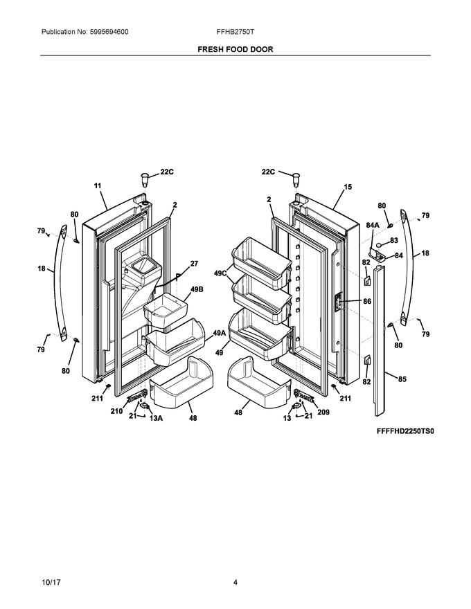 Diagram for FFHB2750TE2