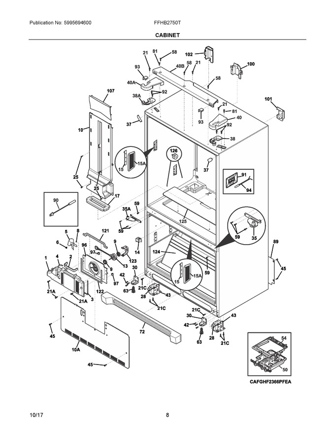 Diagram for FFHB2750TS2