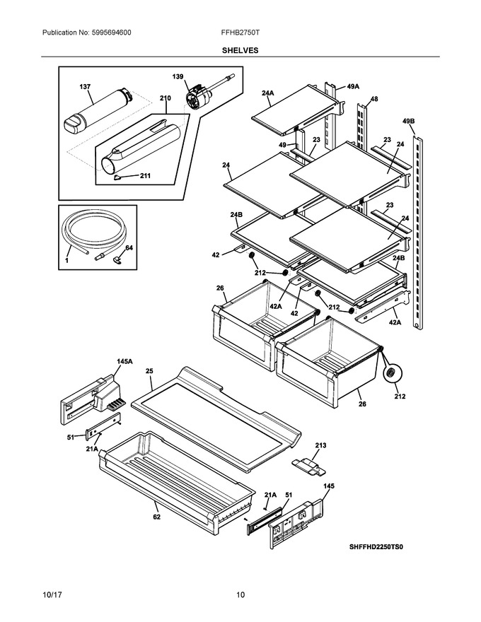 Diagram for FFHB2750TS2