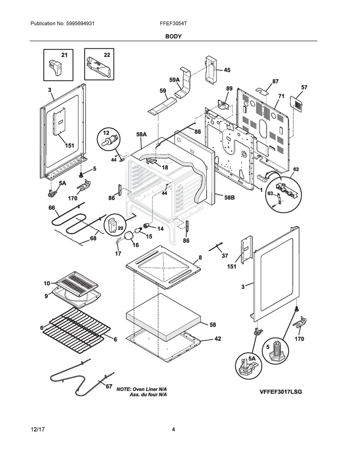 Diagram for FFEF3054TBB