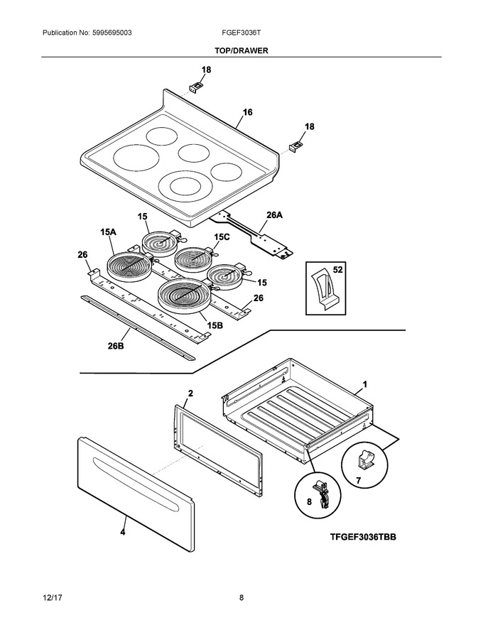 Diagram for FGEF3036TWC